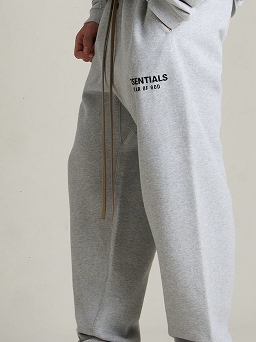 Fear of God XS Unisex Grey Fleece Joggers